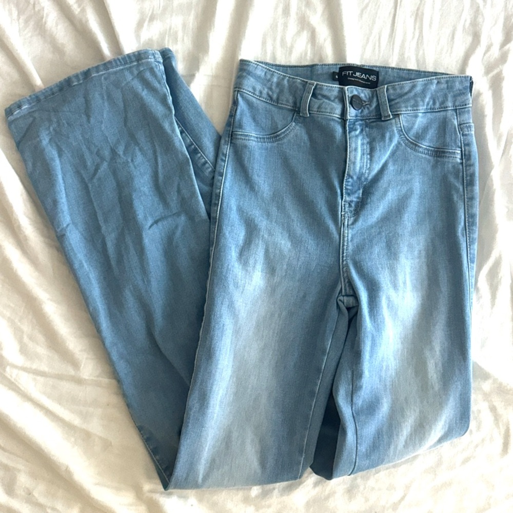Fit Jeans Arctic Light Blue Flared Jeans
